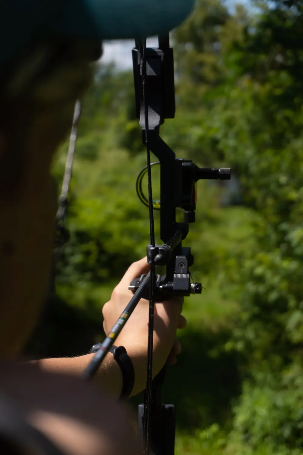 Stage d_été à wittelsheim, tir à l_arc 2